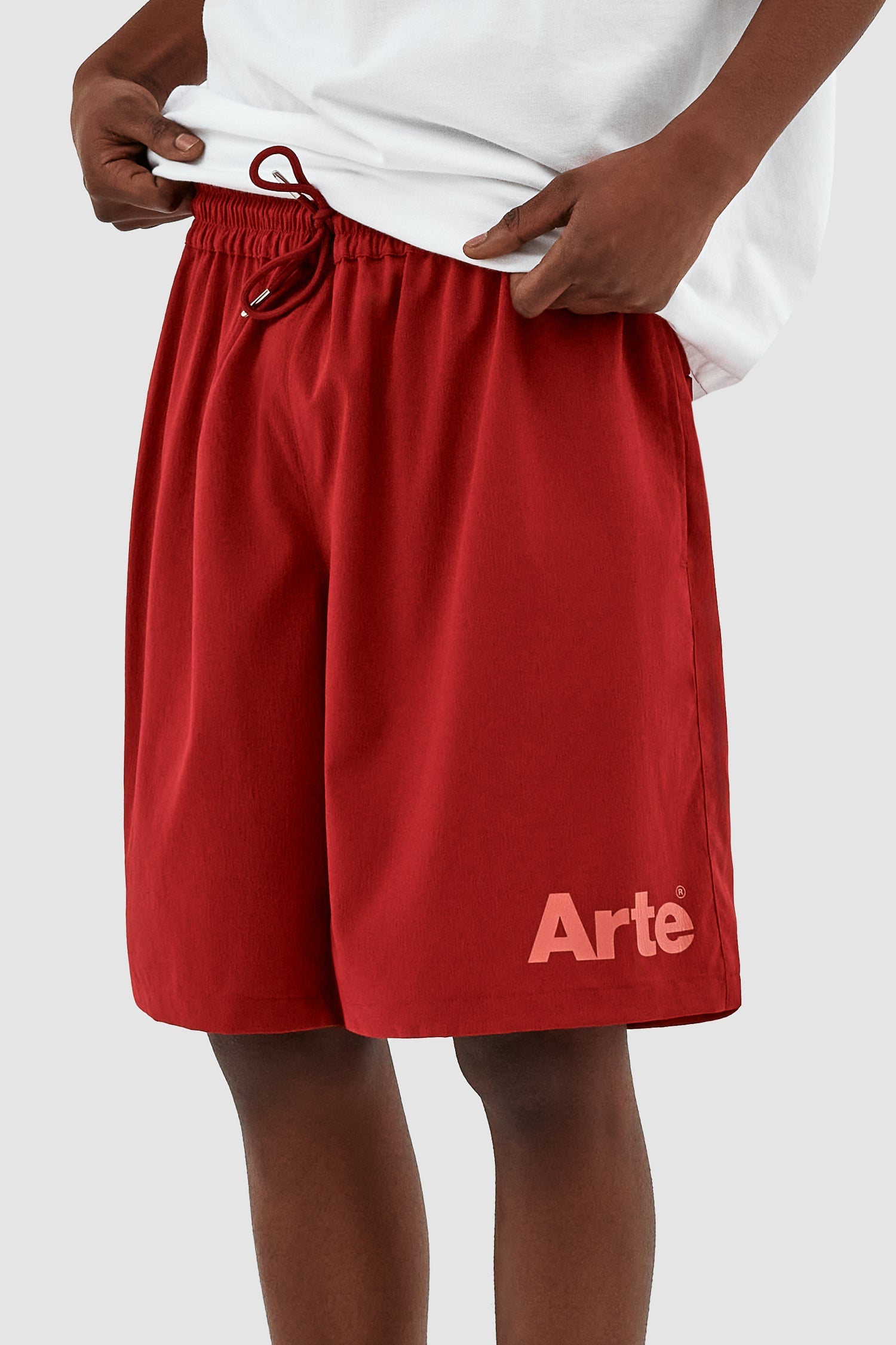 Short à logo Samuel - Bordeaux