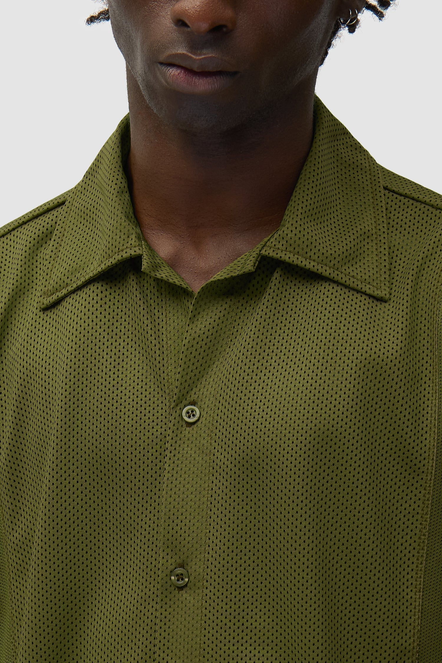 Chemise en maille - Vert