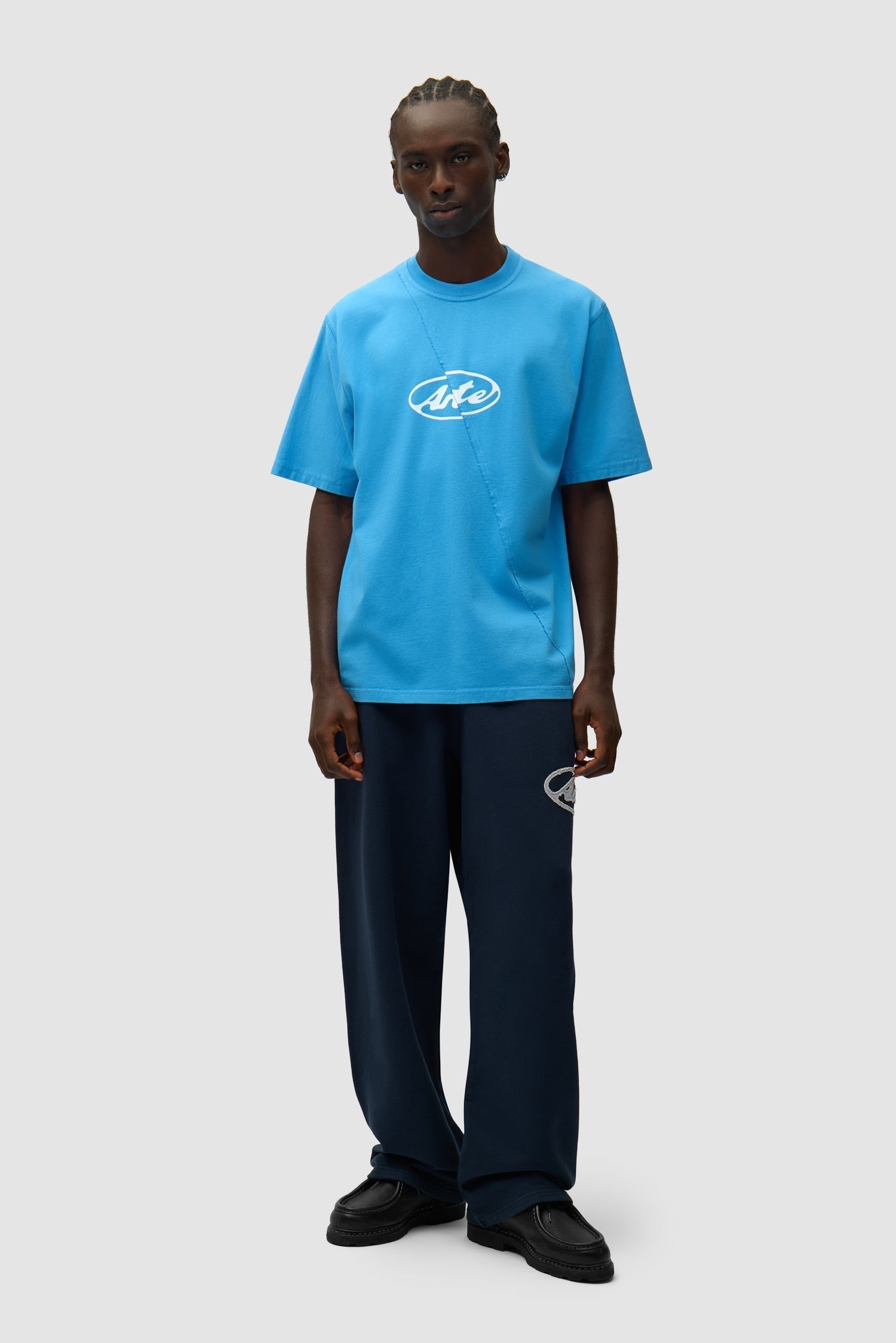 T-shirt avec logo cercle - Bleu