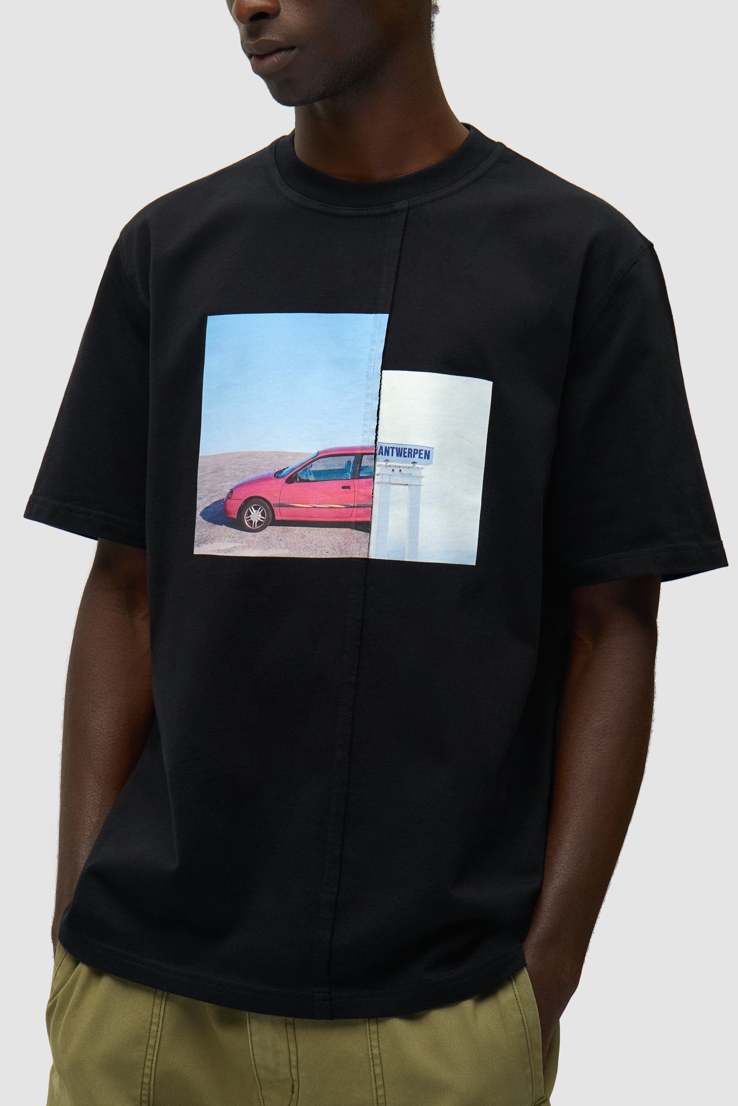 T-shirt photo - Noir