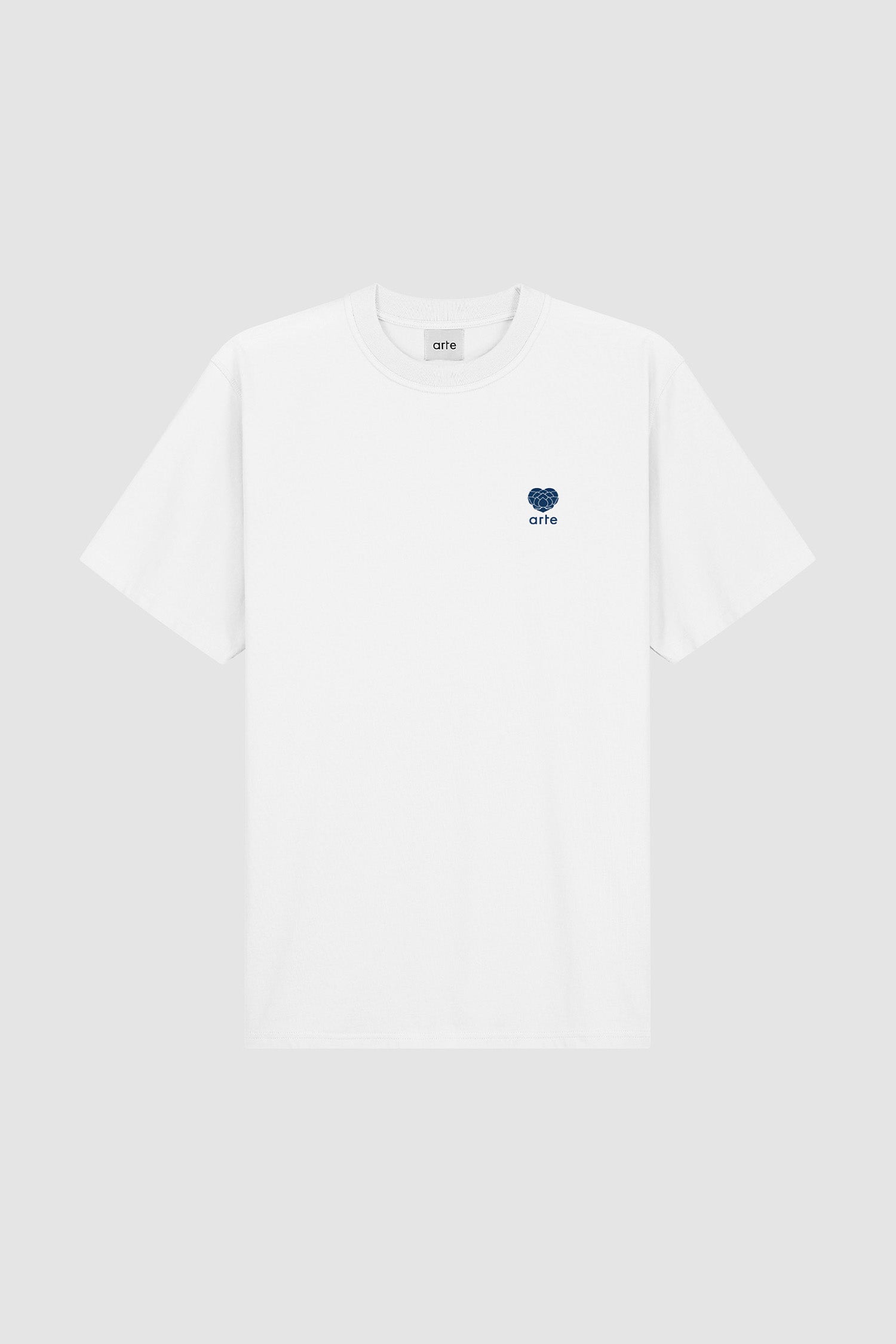 T-shirt avec logo en forme de cœur - blanc